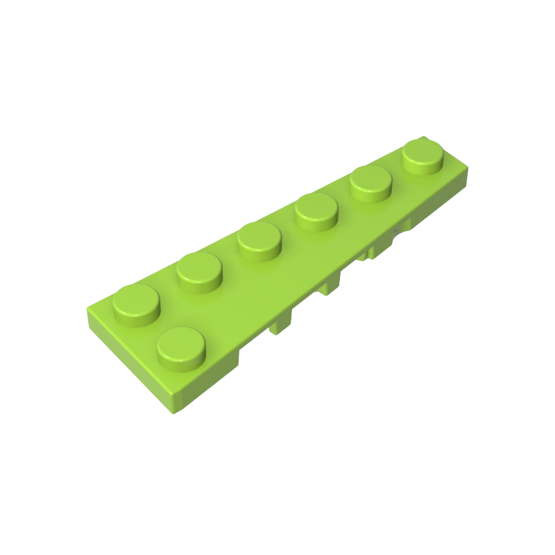 GDS-2143 - Wedge Plate 6 x 2 Right