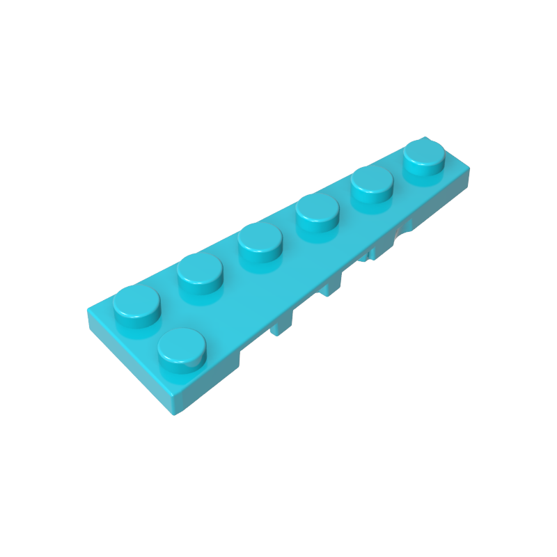 GDS-2143 - Wedge Plate 6 x 2 Right