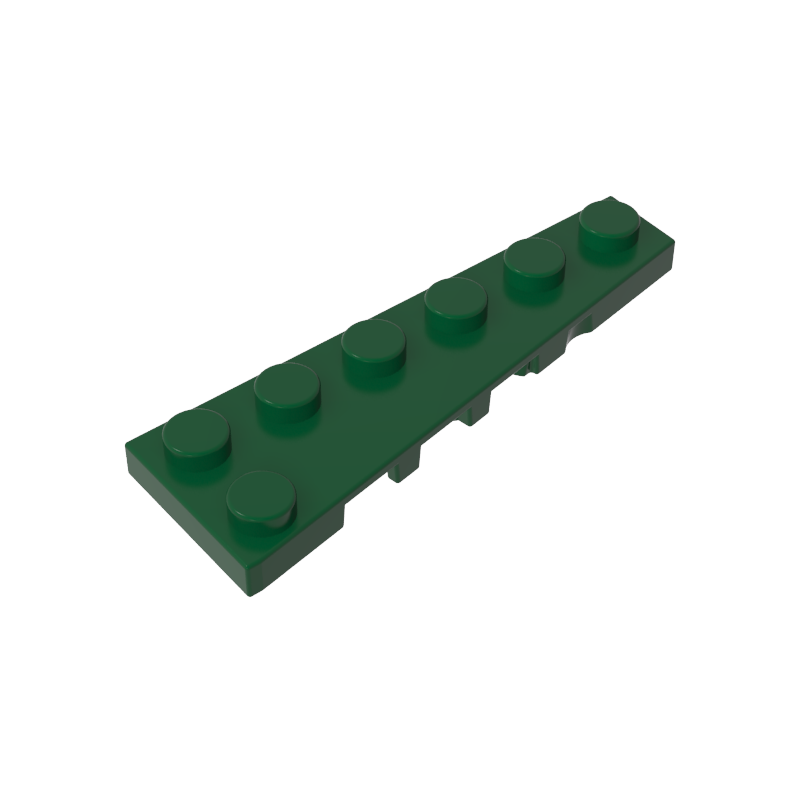 GDS-2143 - Wedge Plate 6 x 2 Right