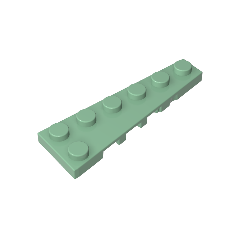 GDS-2143 - Wedge Plate 6 x 2 Right
