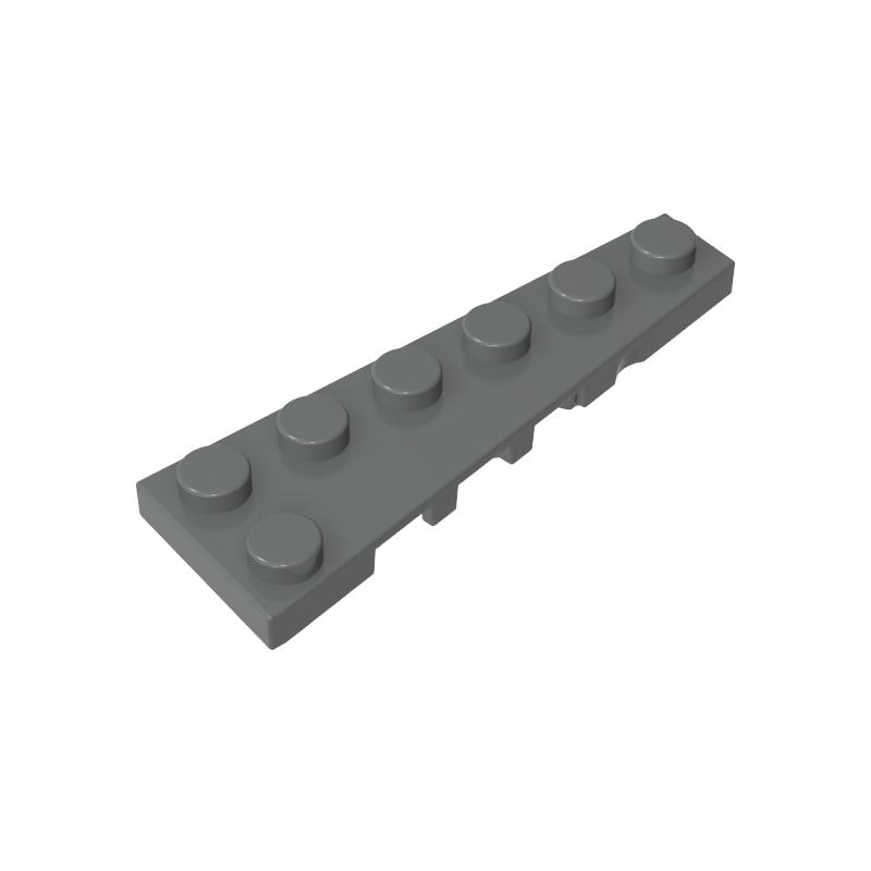 GDS-2143 - Wedge Plate 6 x 2 Right