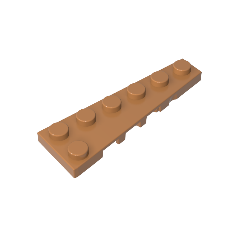 GDS-2143 - Wedge Plate 6 x 2 Right