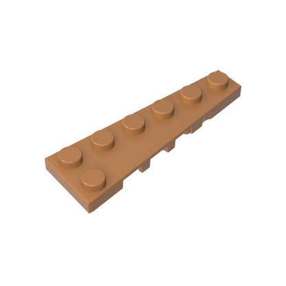 GDS-2143 - Wedge Plate 6 x 2 Right