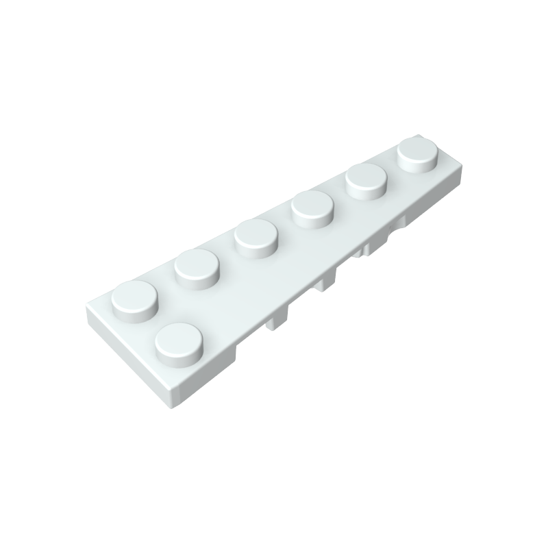GDS-2143 - Wedge Plate 6 x 2 Right