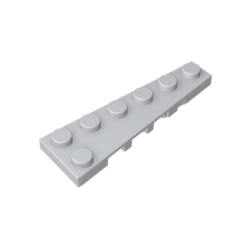 GDS-2143 - Wedge Plate 6 x 2 Right