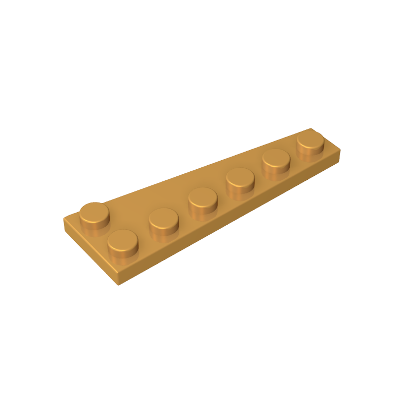 GDS-2144 - Wedge Plate 6 x 2 Left