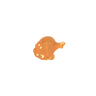 Transparent Bright Orange 182
