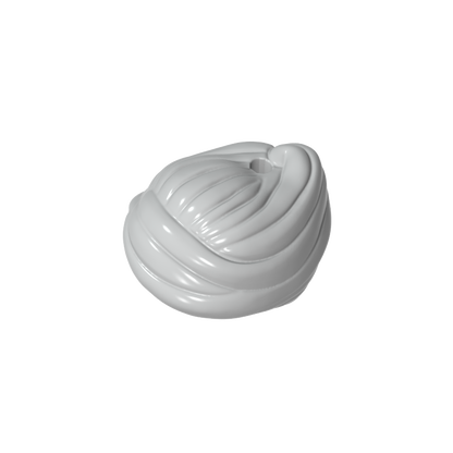 GDS-2173 - Minifig Hair Swept Back Into Bun