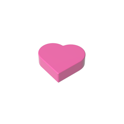 GDS-2175 - Tile 1 x 1 Heart
