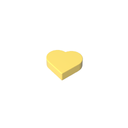 GDS-2175 - Tile 1 x 1 Heart