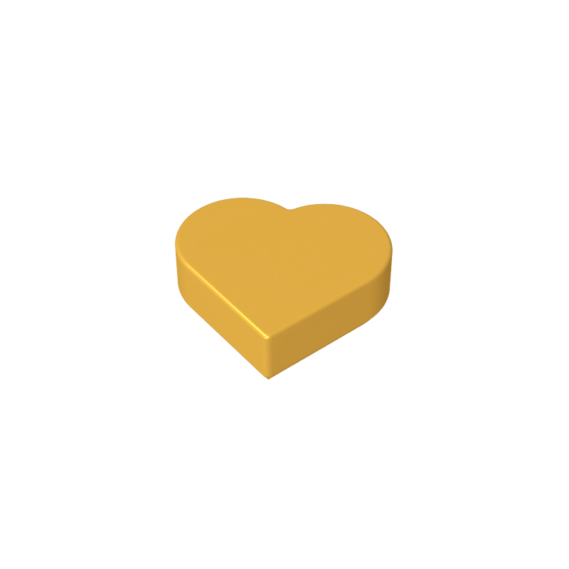 GDS-2175 - Tile 1 x 1 Heart