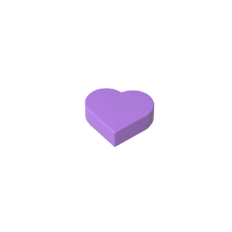 GDS-2175 - Tile 1 x 1 Heart