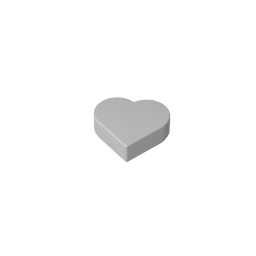 GDS-2175 - Tile 1 x 1 Heart