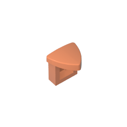 GDS-2180 - Animal Body Part, Dog Ear, Plate Special 1 x 1