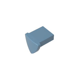 GDS-2180 - Animal Body Part, Dog Ear, Plate Special 1 x 1