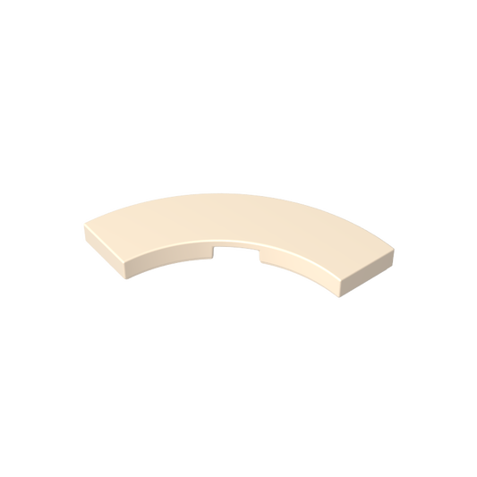 GDS-2182 - Tile 3 x 3 Curved, Macaroni