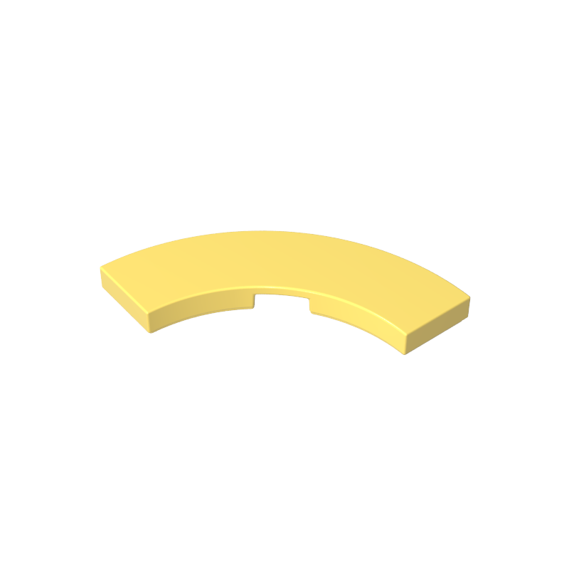 GDS-2182 - Tile 3 x 3 Curved, Macaroni