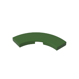 GDS-2182 - Tile 3 x 3 Curved, Macaroni
