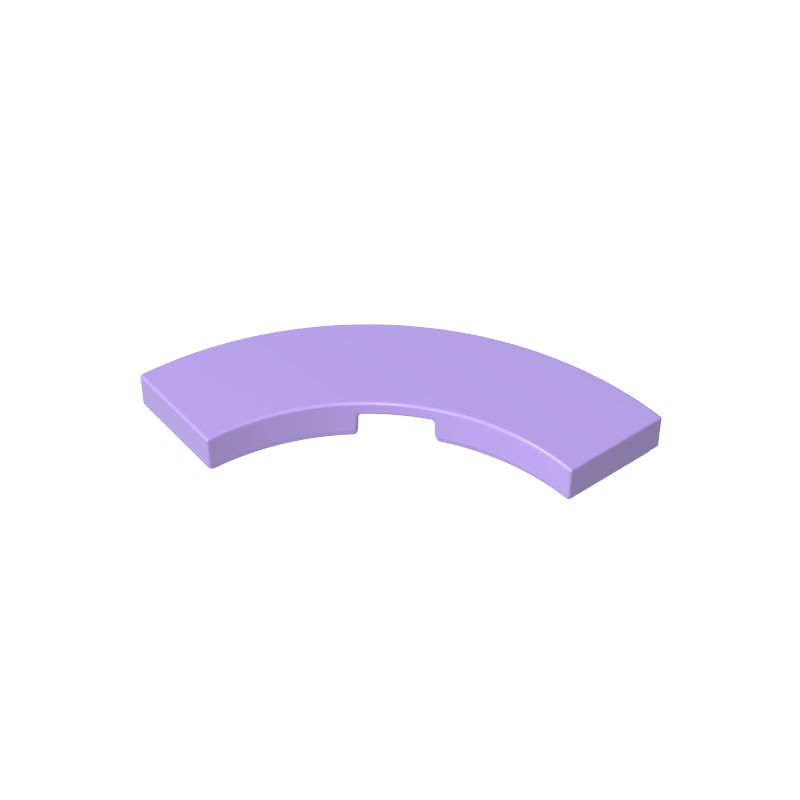 GDS-2182 - Tile 3 x 3 Curved, Macaroni