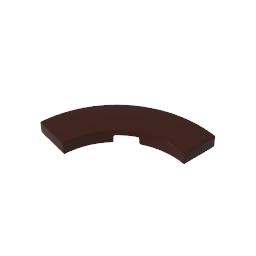 GDS-2182 - Tile 3 x 3 Curved, Macaroni