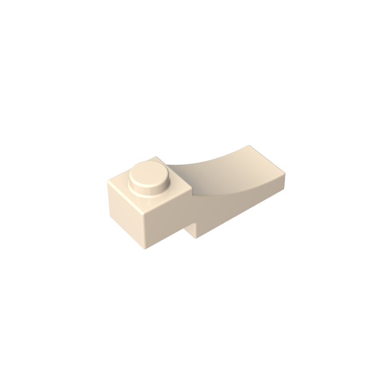 GDS-2183 - Brick Curved 3 x 1 with 2/3 Inverted Cutout