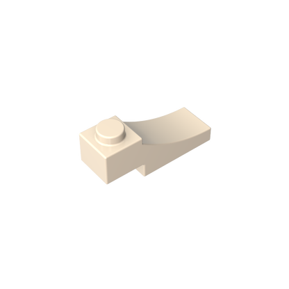 GDS-2183 - Brick Curved 3 x 1 with 2/3 Inverted Cutout