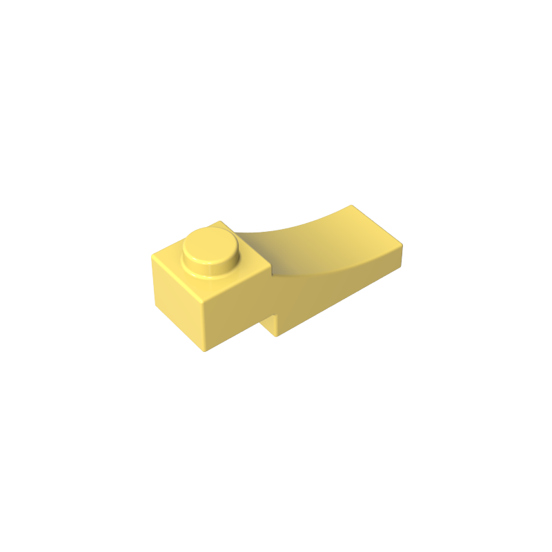 GDS-2183 - Brick Curved 3 x 1 with 2/3 Inverted Cutout