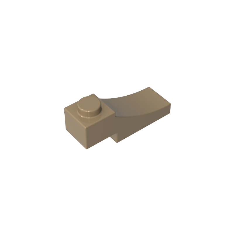 GDS-2183 - Brick Curved 3 x 1 with 2/3 Inverted Cutout