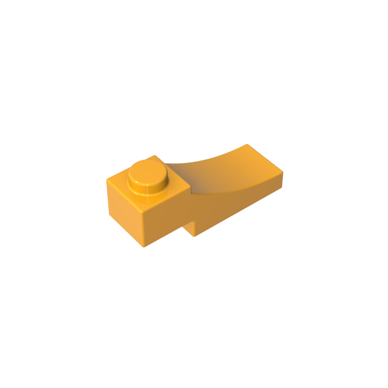 GDS-2183 - Brick Curved 3 x 1 with 2/3 Inverted Cutout