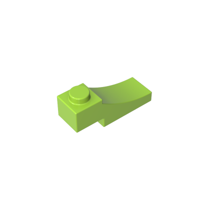 GDS-2183 - Brick Curved 3 x 1 with 2/3 Inverted Cutout