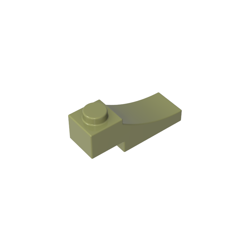 GDS-2183 - Brick Curved 3 x 1 with 2/3 Inverted Cutout