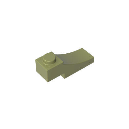 GDS-2183 - Brick Curved 3 x 1 with 2/3 Inverted Cutout