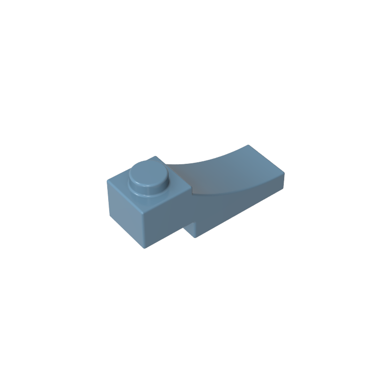 GDS-2183 - Brick Curved 3 x 1 with 2/3 Inverted Cutout