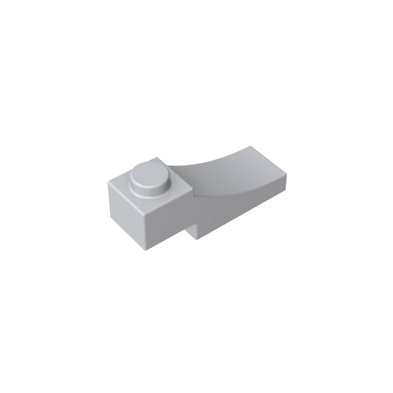GDS-2183 - Brick Curved 3 x 1 with 2/3 Inverted Cutout