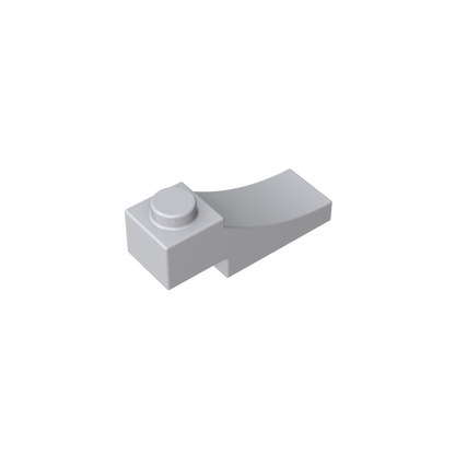 GDS-2183 - Brick Curved 3 x 1 with 2/3 Inverted Cutout