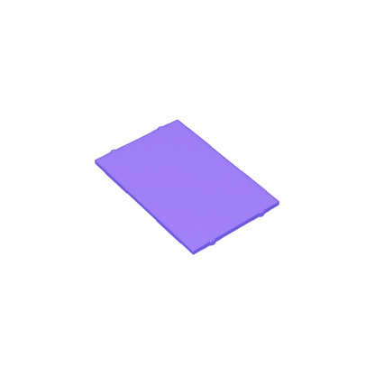 GDS-2188 - Glass for Window 1 x 4 x 5