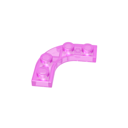 GDS-2191 - Plate Round Corner 3 x 3 with 2 x 2 Round Cutout