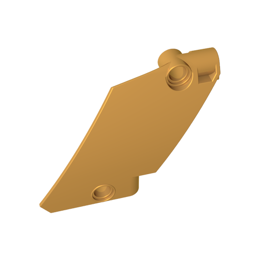 GDS-2193 - Technic Panel Curved 5 x 7 Parallelogram Right