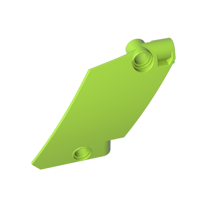 GDS-2193 - Technic Panel Curved 5 x 7 Parallelogram Right