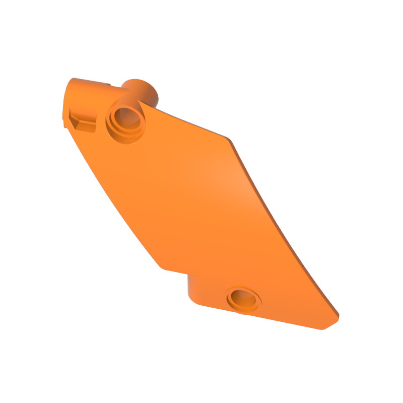 GDS-2194 - Technic Panel Curved 5 x 7 Parallelogram Left