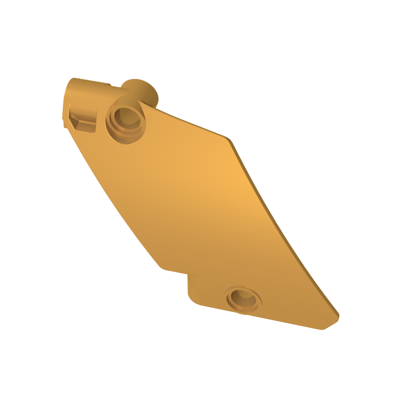 GDS-2194 - Technic Panel Curved 5 x 7 Parallelogram Left