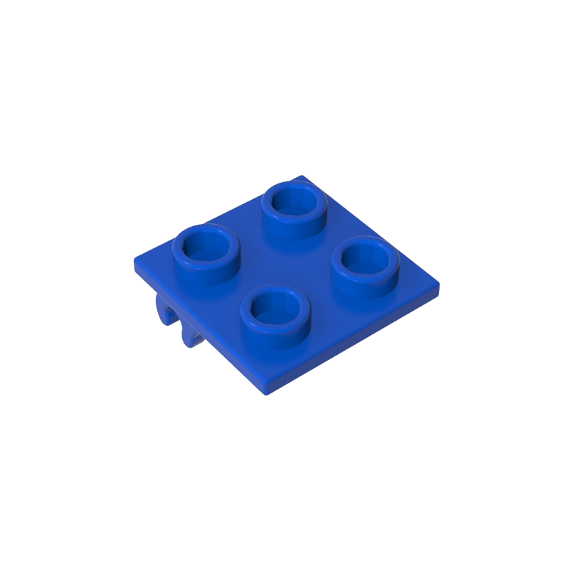 GDS-2197 - Wheel Holder 2 x 2 Thin with Clips, Plane Single