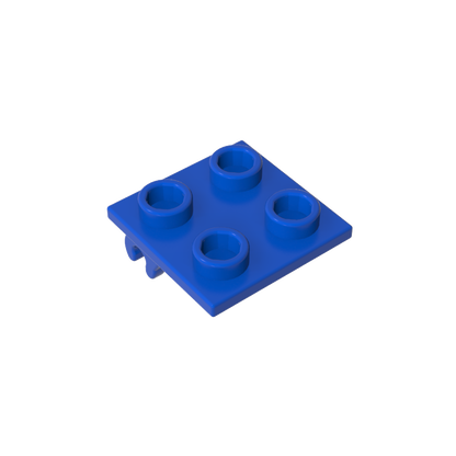 GDS-2197 - Wheel Holder 2 x 2 Thin with Clips, Plane Single