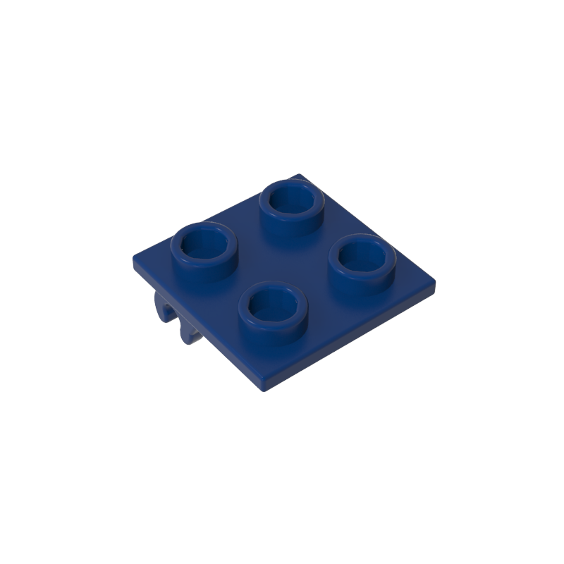 GDS-2197 - Wheel Holder 2 x 2 Thin with Clips, Plane Single