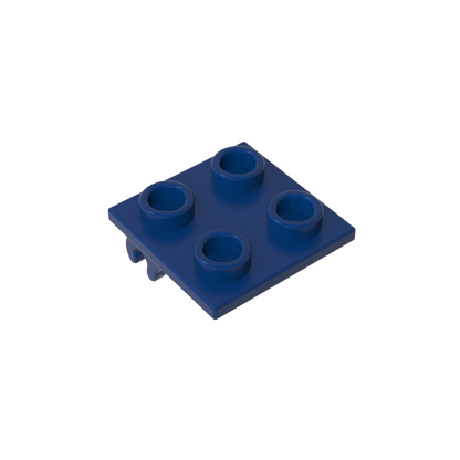 GDS-2197 - Wheel Holder 2 x 2 Thin with Clips, Plane Single