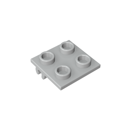 GDS-2197 - Wheel Holder 2 x 2 Thin with Clips, Plane Single