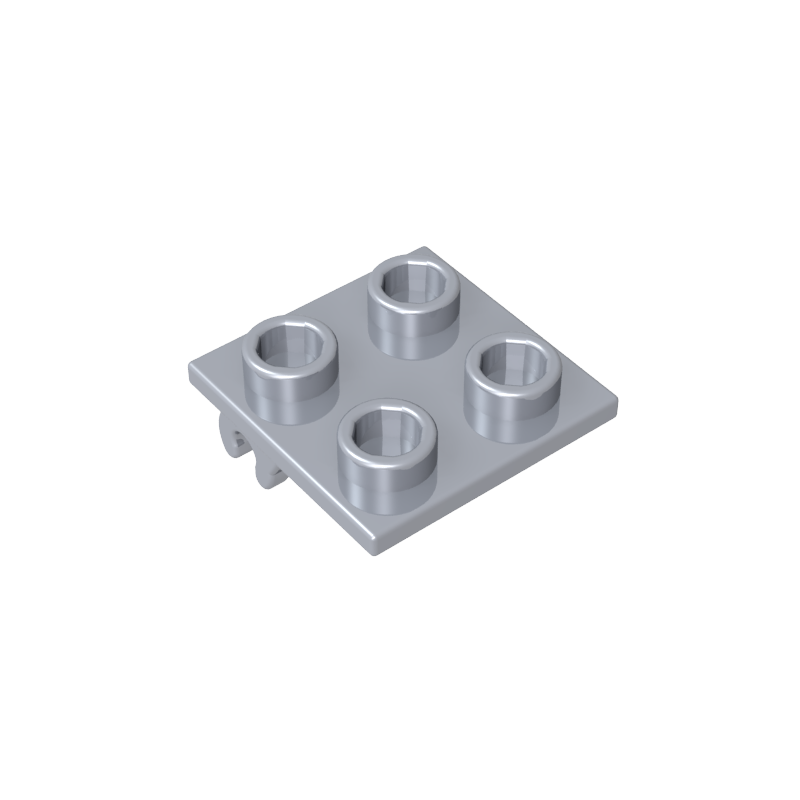GDS-2197 - Wheel Holder 2 x 2 Thin with Clips, Plane Single