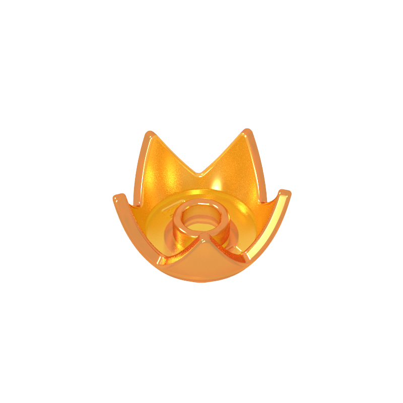 GDS-2200 - Minifig Crown / Egg Shell Half