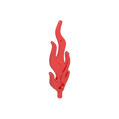 GDS-2206 - Wave / Flame Rounded Large [Plain]