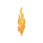GDS-2206 - Wave / Flame Rounded Large [Plain]